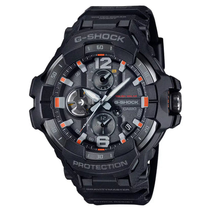 Casio G Shock Gravitymaster GR-B300EC-1A Analog Tough Solar Bluetooth "Emergency Color" Black Dial Resin Strap Men's Watch