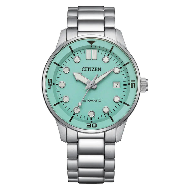 Citizen NJ0191-83M Automatic Light Blue Dial 40mm Stainless Steel Men's Watch