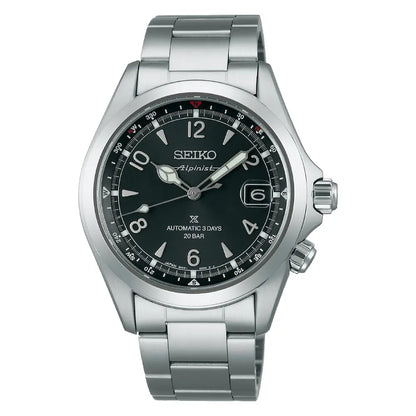 Seiko Prospex SPB505J1 (SBDC209) Automatic Alpinist "Summit Black" Black Dial 39.5mm Stainless Steel Men's Watch