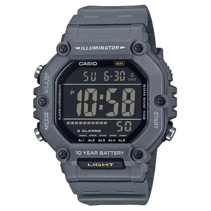 Casio Digital Heavy-Duty AE-1600H-8BVDF Black Dial Resin Strap Men's Watch