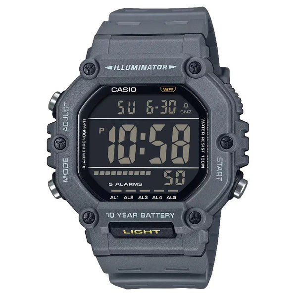 Casio Digital Heavy-Duty AE-1600H-8BVDF Black Dial Resin Strap Men's Watch