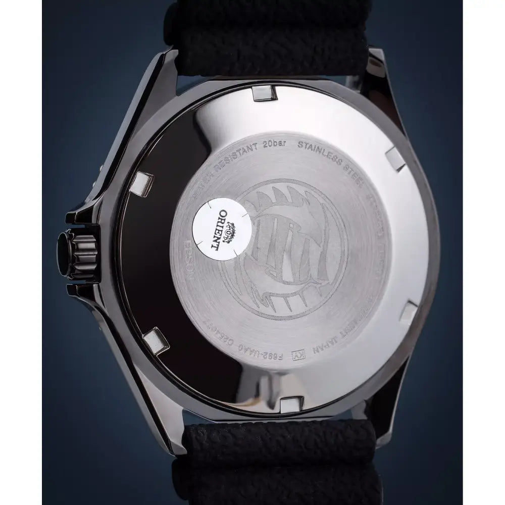 Orient Kamasu Mako III RA-AA0005 Black & Gold PVD 41.8mm Rubber Strap Men's Watch