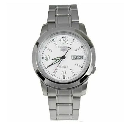 Seiko 5 SNKE57J1 Automatic 21 Jewels White Dial 38mm Stainless Steel Men's Watch