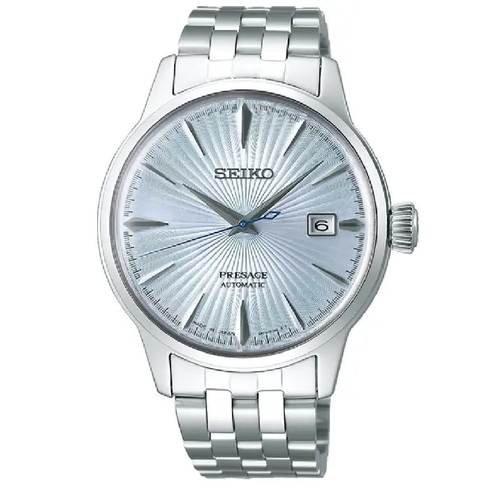 Seiko Presage Cocktail Time SARY161 (SRPE19) Sky Blue Dial 40.5mm Stainless Steel Men's Watch