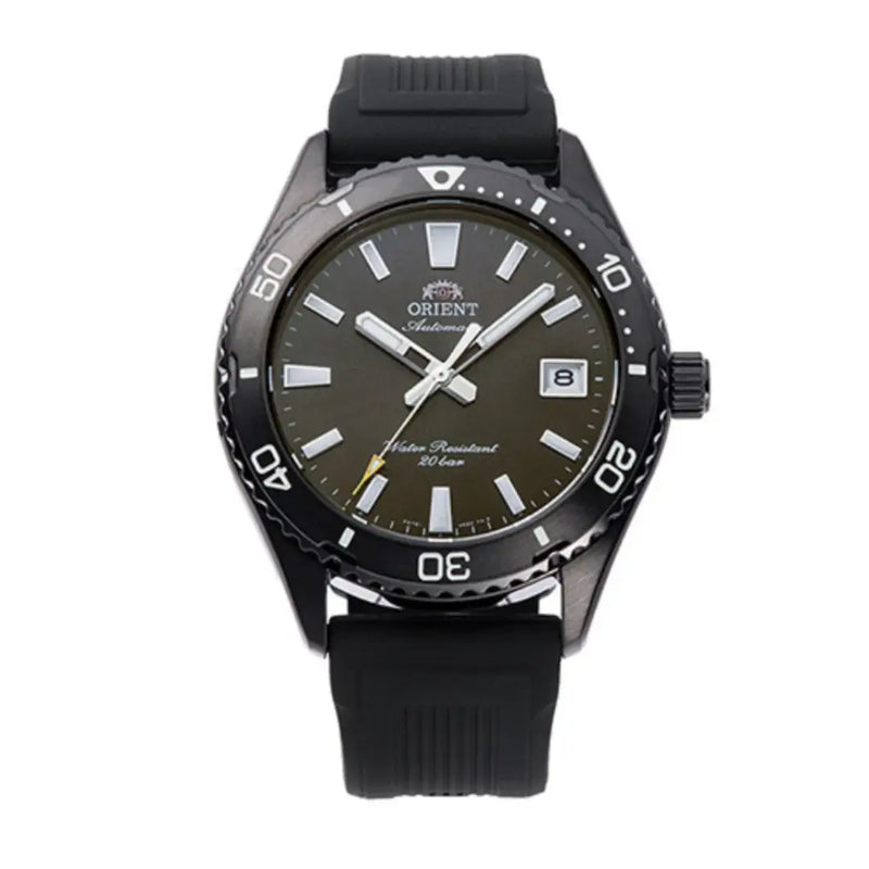Orient Sports Automatic RA-AC0Q10N30B Mako 40 Grey Dial 40mm Silicone Men's Watch