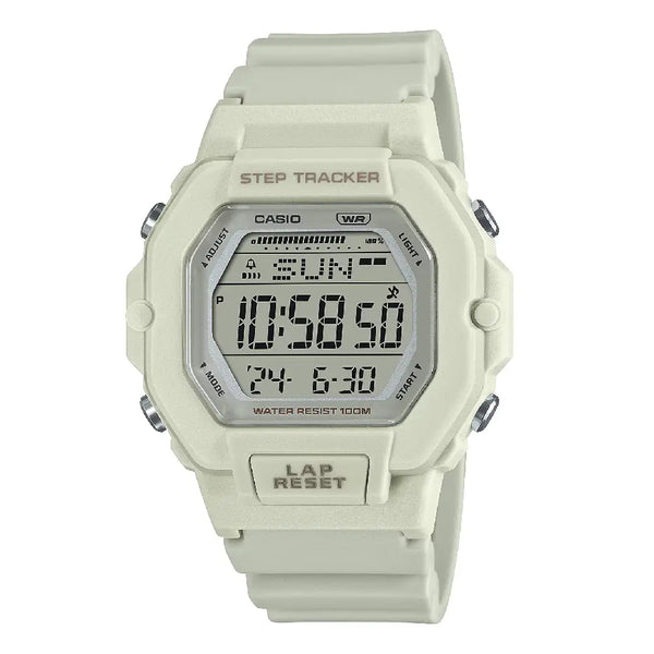 Casio Collection Digital LWS-2200H-8AVDF Grey Dial Resin Strap Women's Watch