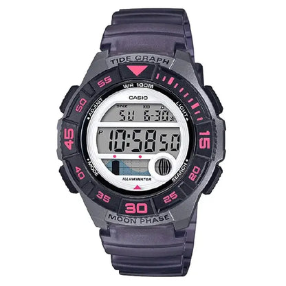 Casio Youth Digital LWS-1100H-8AVDF Black Dial Resin Strap Women's Watch