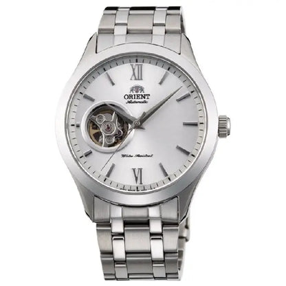 Orient Classic Open Heart "Golden Eye 2" Automatic 38.5mm TAG03001W0 White Dial Stainless Steel Men's Watch