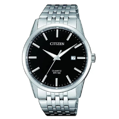 Citizen Quartz BI5000-87E Black Dial 39mm Stainless Steel Men's Watch