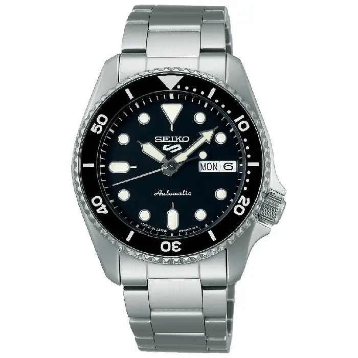Seiko 5 Sports SKX Sports Style SBSA225 (SRPK29) Black Dial 38mm Stainless Steel Men's Watch