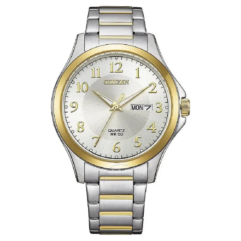 Citizen BF2026-89A Two-Tone White Dial 41mm Stainless Steel Men's Watch