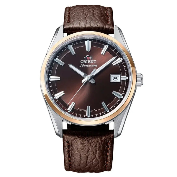 Orient Contemporary RA-AC0R03Y Automatic 38.5mm Brown Dial 38.5mm Leather Strap Men's Watch