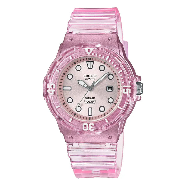 Casio POP Analog LRW-200HS-4EVDF Pink Dial Resin Strap Women's Watch