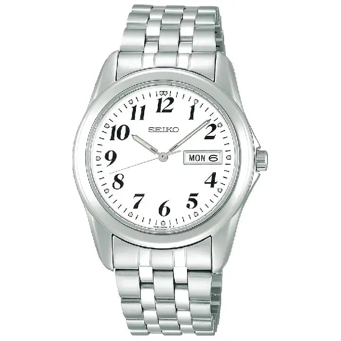 Seiko Selection SCXC009 White Dial 38.4mm Stainless Steel Men's Watch