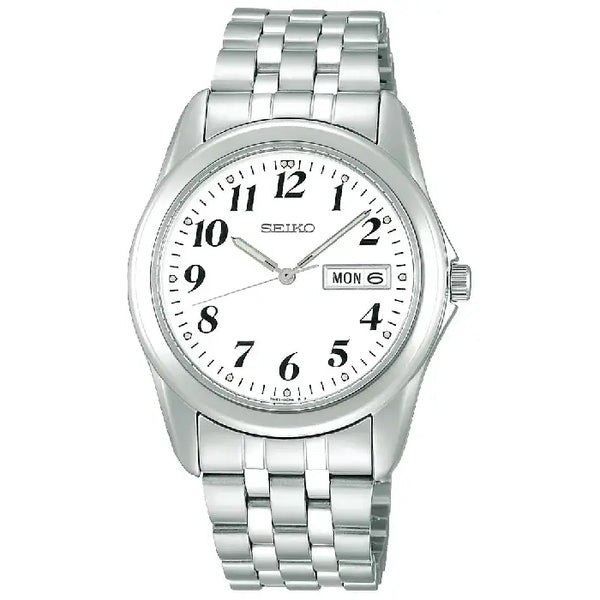 Seiko Selection SCXC009 White Dial 38.4mm Stainless Steel Men's Watch