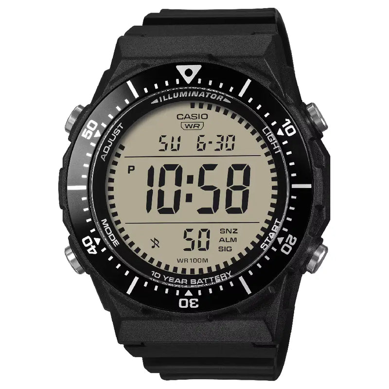 Casio Standard "Digital Diver" AE-1700H-1A Positive Display 47.3mm Resin Strap Men's Watch