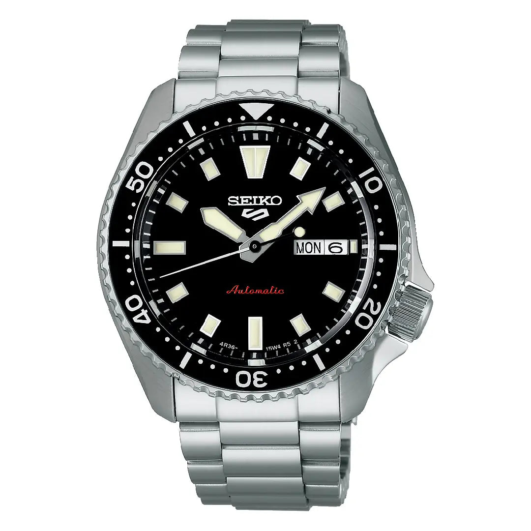 Seiko 5 Sports SKX Series SRPL85 Black Dial Automatic 42.5mm Stainless Steel Men's Watch