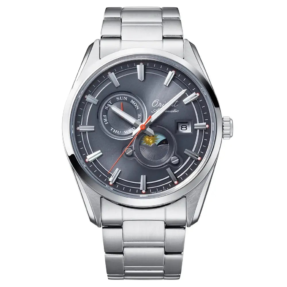 Orient Stretto RA-AK0311N 75th Anniversary Limited Edition (2500 Pcs) Automatic Grey Dial 41.5mm Stainless Steel Men's Watch