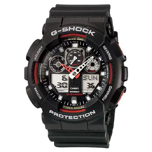 Casio G Shock GA-100-1A4DR Analog-Digital 