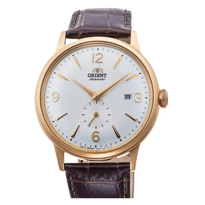 Orient Bambino Small Seconds RA-AP0004S30B White Dial 41mm Leather Strap Men's Watch