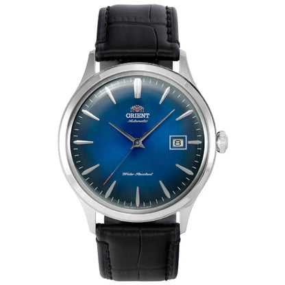 Orient Bambino Version 4 Automatic TAC08004D0 Blue Dial 42mm Leather Strap Men's Watch