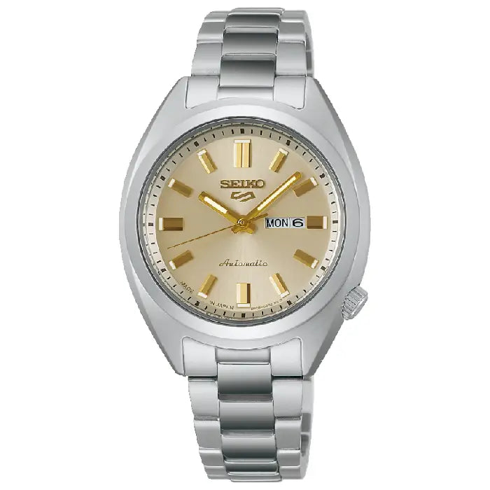 Seiko 5 Sports SNXS Series SRRA011 (SRE023) Champagne Gold Dial 32mm Stainless Steel Women's Watch