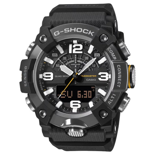 Casio G-Shock Mudmaster GG-B100XMB-1A Black Dial 51mm Resin Strap Men's Watch