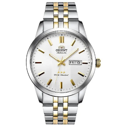 Orient Tristar Automatic SAB0B008WB Silver-White Dial 43mm Stainless Steel Men's Watch