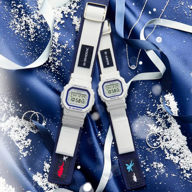 Casio G-Shock LOV-23A-7DR "G-Presents Lover's Collection 2023" Watch Set detail view