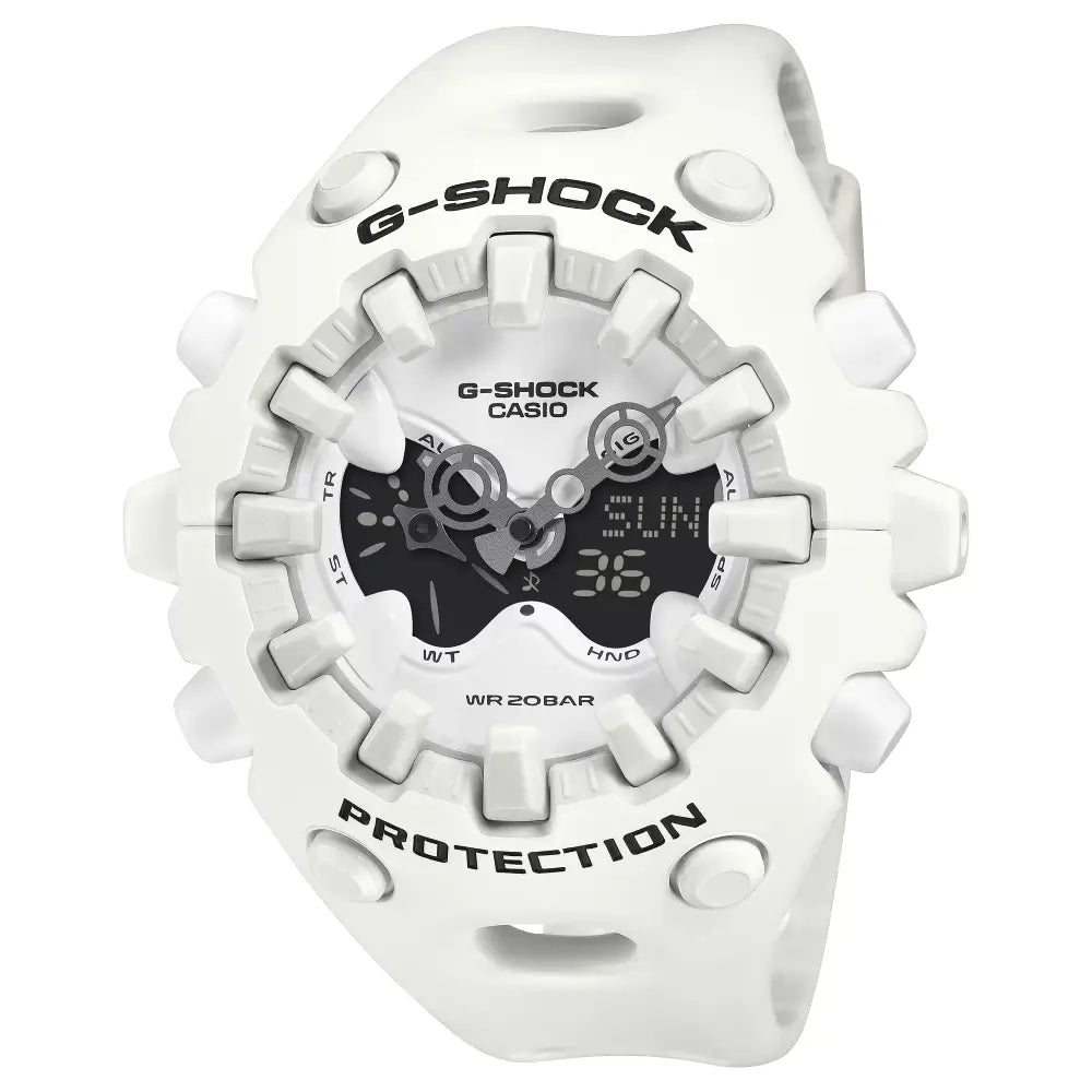 Casio G Shock GA-V01-7A “Alien Eyes” Analog-Digital White Dial Resin Strap Men's Watch