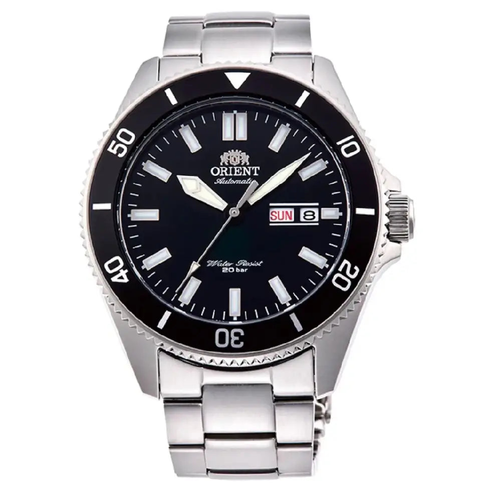Orient Sports "Kano" RA-AA0008B Black Dial 44mm Stainless Steel Men's Watch