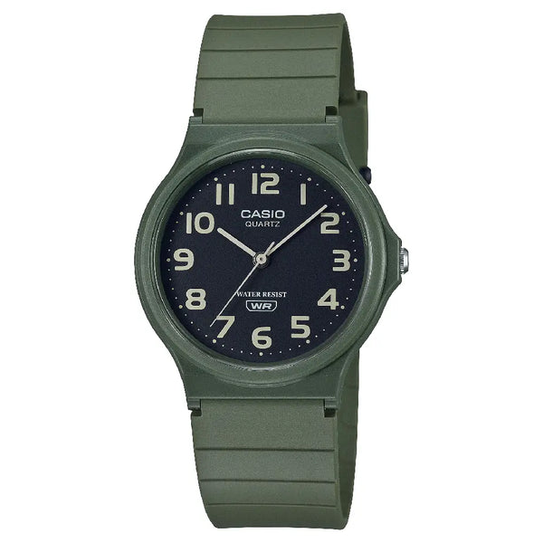 Casio Standard MQ-24UC-3B Analog Black Dial 34.9mm Resin Strap Unisex Watch