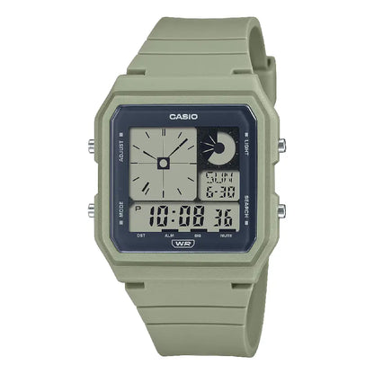Casio Youth Digital LF-20W-3ADF Green Dial Resin Strap Unisex Watch
