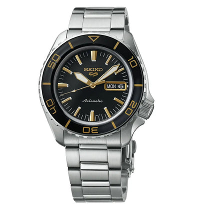 Seiko 5 Sports SRPK99K1  Automatic Diver-Style Black Dial 42.5mm Stainless Steel Men's Watch