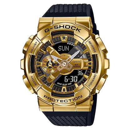 Casio G-Shock Metal Collection GM-110G-1A9DR Gold Dial Stainless Steel Men's Watch