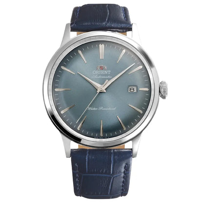 Orient Classic Bambino Automatic RA-AC0030L Blue Gradation Dial 40.5mm Leather Strap Men's Watch