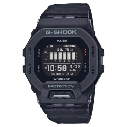 Casio G-Shock G-Squad GBD-200-1DR Black Dial Resin Men's Watch
