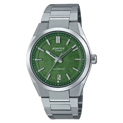 Casio Edifice Automatic EFK-100D-3ADR Carbon Green Dial 39mm Stainless Steel Men's Watch