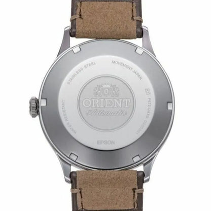 Orient RA-AC0P01E Bambino Automatic 42mm Leather Strap Men's Watch