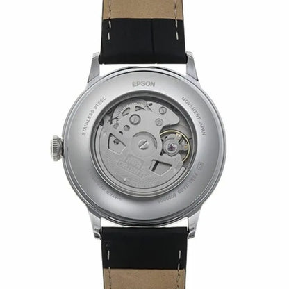 Orient RA-AK0701S Bambino Version 8 Automaic 40.5mm Leather Strap Men's Watch