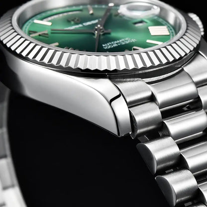 Pagani Design PD1752 - Green Dial Automatic Stainless Steel Men's Watch