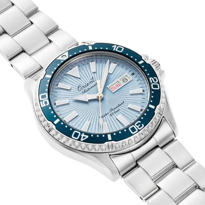 Orient -Sports Automatic RA-AA0823L39B 75th Anniversary Kamasu with Blue Dial 41.8mm Stainless Steel Men's Watch