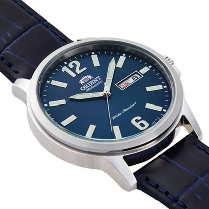 Orient RA-AA0C05L Automatic Blue Dial Leather Strap Men's Watch