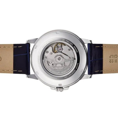Orient RA-AA0C05L Automatic Blue Dial Leather Strap Men's Watch