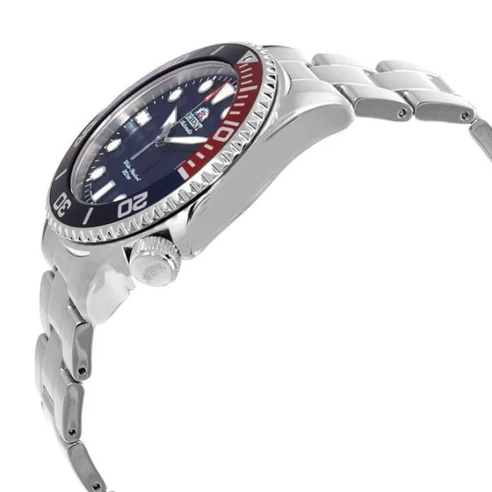 Orient RA-AC0K03L Pepsi Dial Automatic Stainless Steel Men's Watch detail view