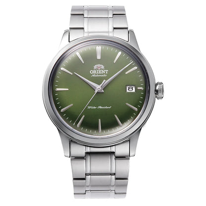 Orient  Bambino Version 7 RA-AC0M09E30B Green Dial Stainless Steel Men's Watch
