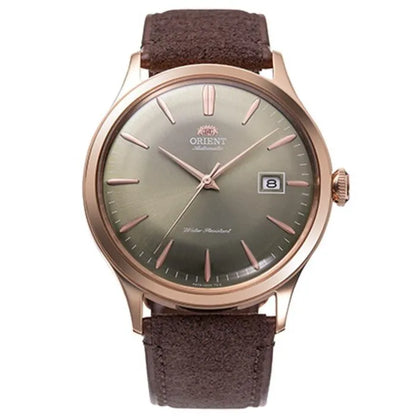 Orient RA-AC0P04Y Bambino Automatic 42mm Leather Strap Men's Watch