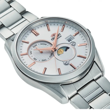 Orient RA-AK0306S Automatic Sun & Moon 42mm Stainless Steel Men's Watch