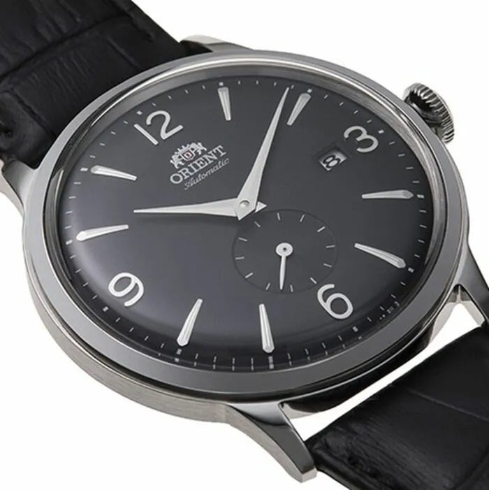 Orient RA-AP0005B10B Bambino Automatic 41mm Leather Strap Men's Watch detail view