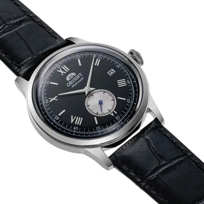 Orient RA-AP0101B Bambino Automatic 38mm Leather Strap Men's Watch detail view